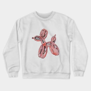 Rose Gold Balloon Dog Crewneck Sweatshirt